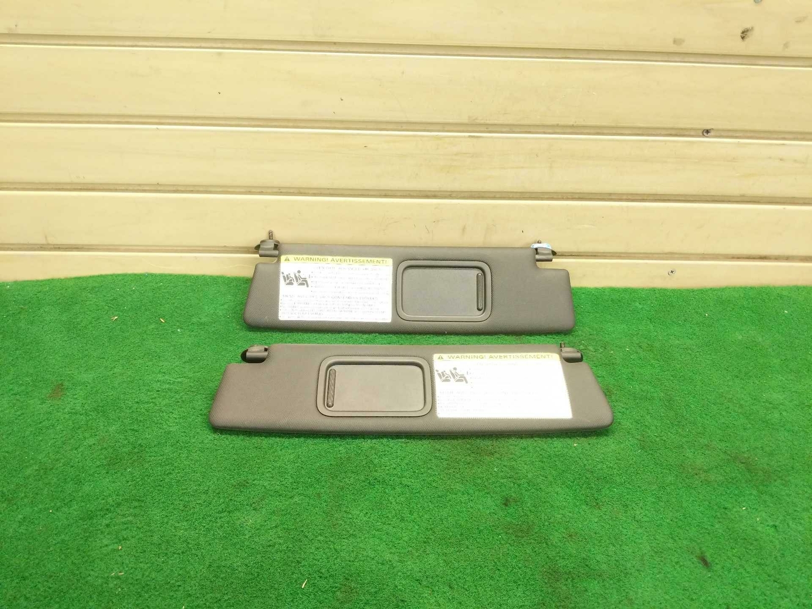 2017-2021 Audi R8 Spyder V10 OEM Sun Visor Pair LH & RH
