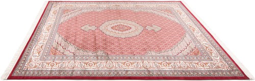 Tabriz Medallón Machine Woven Rug Persian Various Sizes - Rug, Carpet, Red - Picture 31 of 35