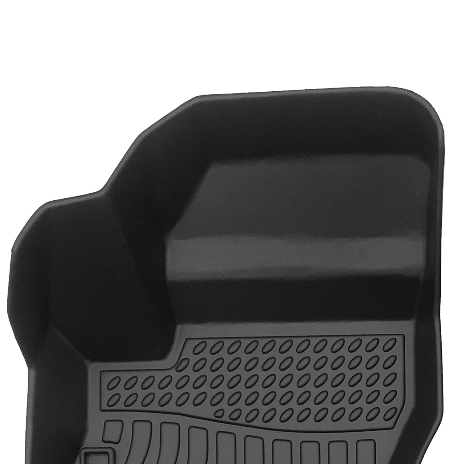 AllWeather Car Floor Mats for 20122018 Ford Focus TPE Rubber Floor Mats Black eBay