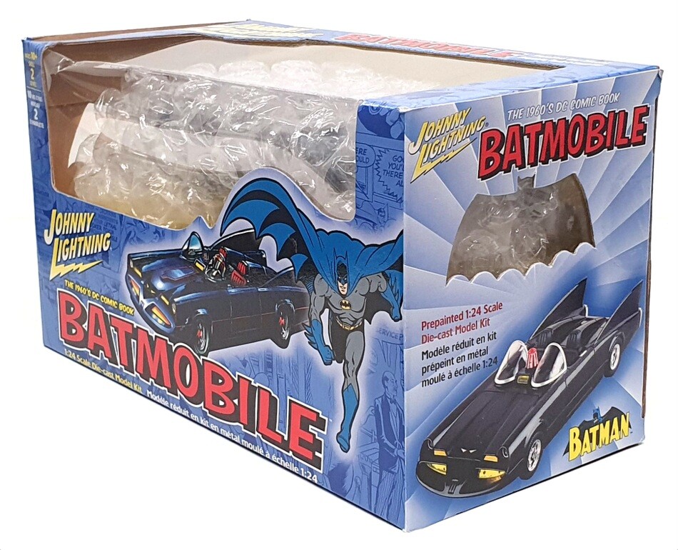 Johnny Lightning Batmobile 1:24 スケール Johnny lightning 1/24 scale 1960s Batmobile model kit - YouTube