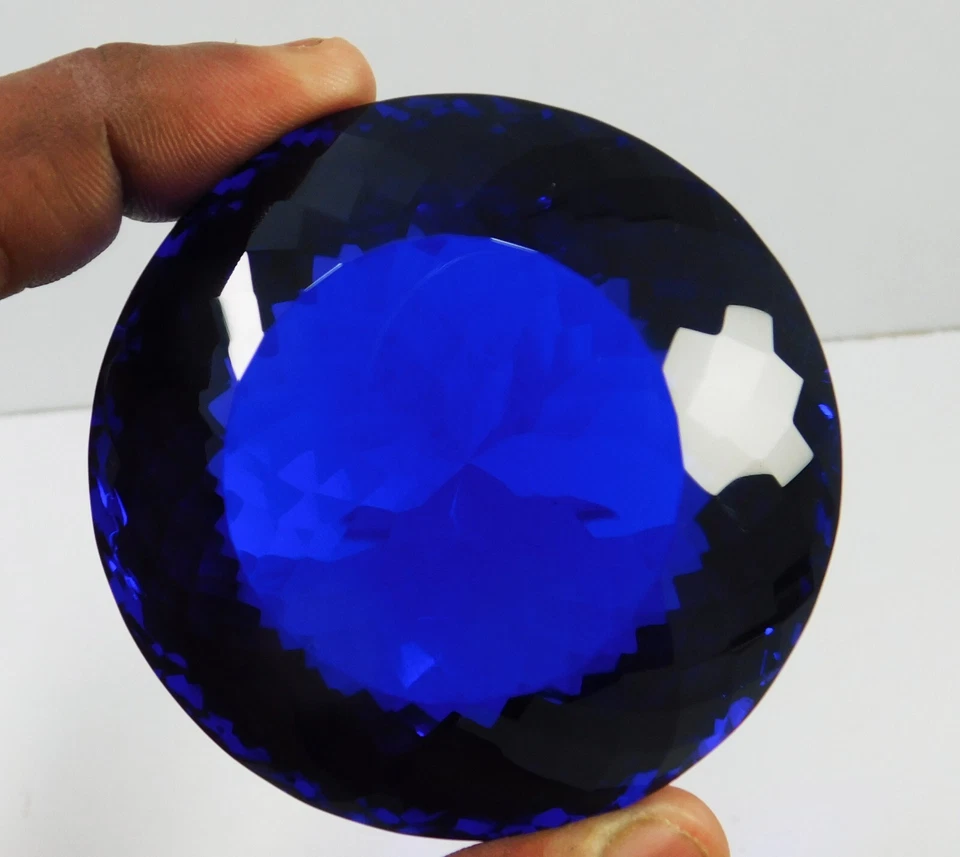 CERTIFIED!! 1054.10 Ct Huge Wonderful 100% Natural Top Blue Tanzanite Gemstone - Image 2 of 4