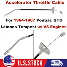 For 1964-1967 Accelerator Throttle Cable Pontiac GTO Lemans Tempest 326 389 V8