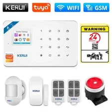 Smart WIFI GSM Security Alarm System Works with Alexa Home Burglar Motion