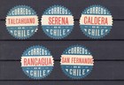 CHILE great group of seals all with small flaws L2