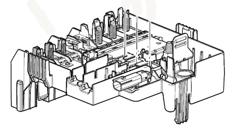 OEM Battery Distribution Fuse Block 2019-2023 GMC Sierra 1500 GMC Yukon 84694241 - Image 2 of 4