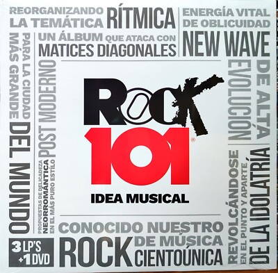 Rock 101 - Idea Musical  (2023, 3 LP + DVD)