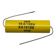 IMB 10uF 100V 20 Polyester Film Axial Capacitor