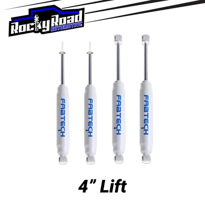 Fabtech Shocks (4) For 2005-2016 Ford F250 F350 Super Duty 4x4 4WD w/ 4  LIFT