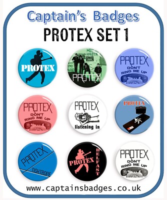 Set Protex Abzeichen 25 mm - Auswahl an Sets