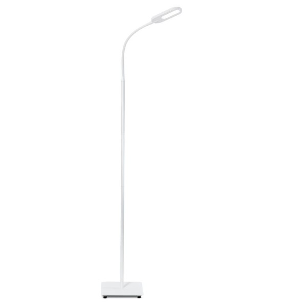 Led Stehleuchte Dimmbar Stehlampe Schwenkbar Memory & Touch Funktion Matt-Weiß-image