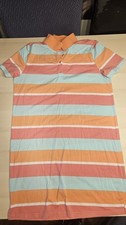 Studio Striped Multi-Coloured Shirt Dress Size 12-14 Excellent Condition