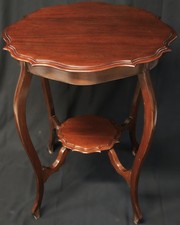 Tavolino epoca Vittoriana – Tavolo inglese antico – Legno Mogano fine ‘800