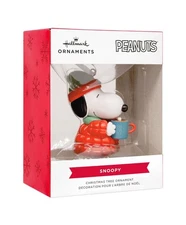 Peanuts New Hallmark Snoopy Puffer Jacket Christmas Tree Ornament