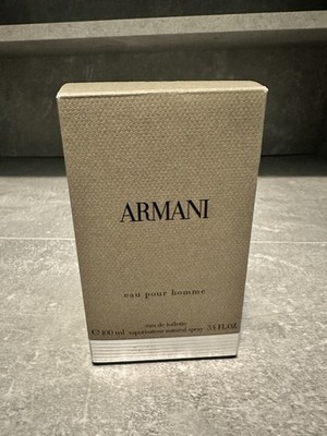 Giorgio Armani Eau Pour Homme Eau de Toilette 100ml XL Men's Perfume Fragrance EDT