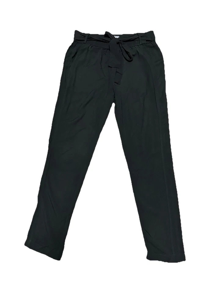 Calça Neiman Marcus Feminina Preta Elástica Cintura Puxar Elástica Tamanho: M - Imagem 2 de 4