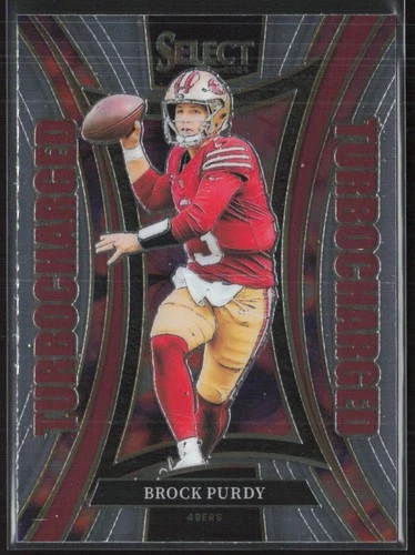 2024 Panini Select #19 Brock Purdy Turbocharged San Francisco 49ers (A4)
