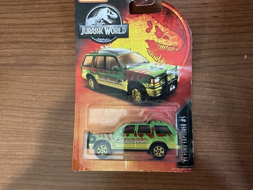 2022 MATCHBOX 1:64 MBX JURASSIC WORLD DOMINION SERIES '93 FORD EXPLORER #5
