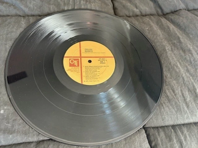 Deodato LP Prelude CTI Records CTI 6021 Stereo Foldout - Image 4 of 4