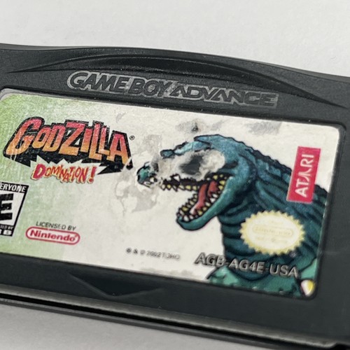 Godzilla: Domination (Nintendo Game Boy Advance, 2002) Authentic & Tested - Picture 3 of 3