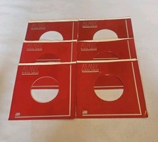 45 RPM 7" RECORD SLEEVES CO. SLEEVE 6 PACK SEE PHOTOS Atlantic Oldies SLV347