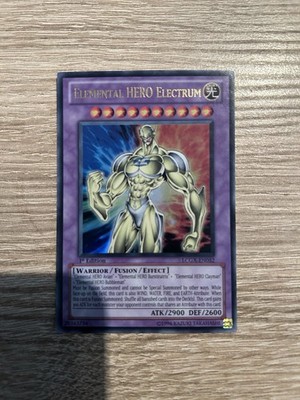 YUGIOH Elemental Hero Electrum Sammelkarte