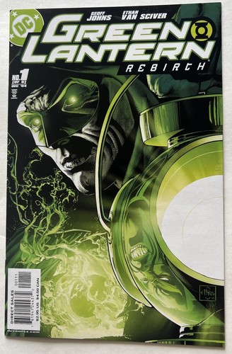 Green Lantern Rebirth #1 Black Hand Appearance DC Comics 2004 VF!!