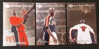 1998 Upper Deck Michael Jordan MJ Reflections 3 Card Tribute Lot #72#80#90 Bulls
