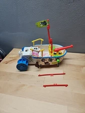 1991 Leo’s Jolly Turtle Tubboat Vintage TMNT Ninja Turtles Vehicle