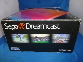 US Sega Dreamcast Console in Box 2 controllers VMU memory card games bundle