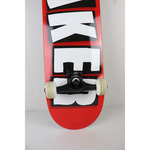 Blem Baker Skateboard komplett Markenlogo weiß 8,5" - Bild 3 von 4