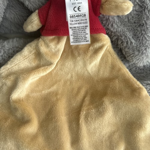 M&S Marks and Spencer Winnie The Pooh Baby Comforter Blankie Soother Doudou - Picture 12 of 13