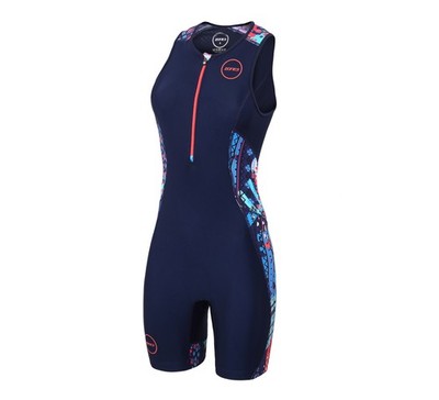 Triathlonanzug Triathloneinteiler Zone3 Activate Plus Damen ärmellos Triathlon