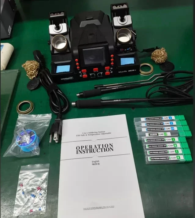 982D-II Digital soldering iron Station for PCB Repair C210/C245 solder Iron Tips - Image 2 of 4