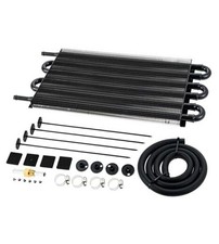 Transmission Oil Cooler Kit, Universal 6 Pass 5/16" Tube and Fin Oil 6-PASS