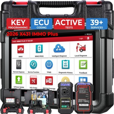 2026 LAUNCH X431 IMMO PLUS X-Prog3 Diagnosegerät Schlüsselprogrammier ECU Coding