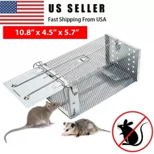 Live Animal Trap Cage Catch and Release Mice Rats Squirrels Small Animals US
