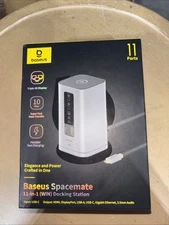 Baseus Spacemate Series 11-in-1 (MAC) Docking Station 3 Monitor with 3*4K HDMI