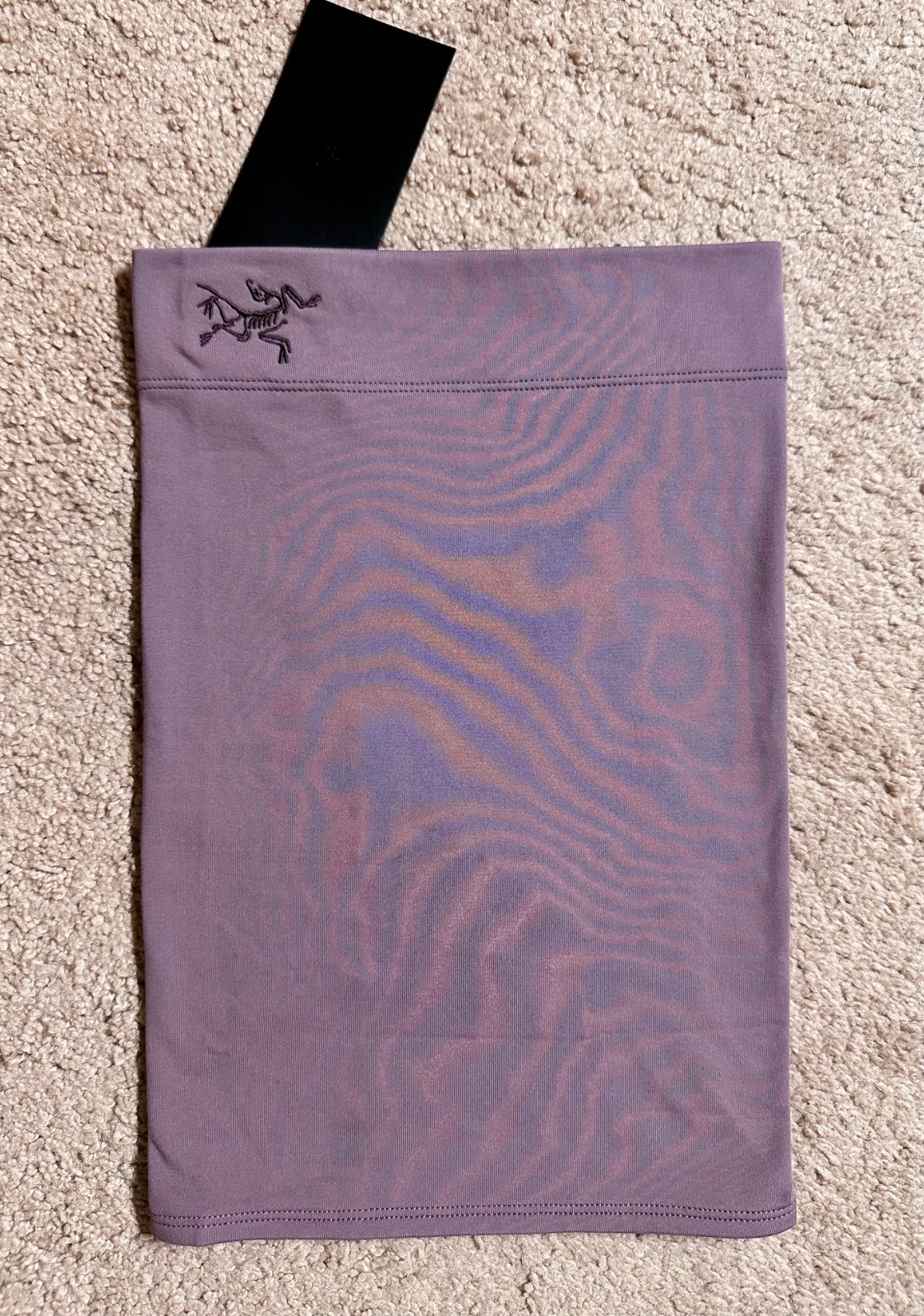 Arc'teryx Rho ghetta collo lunga taglia unica interstellare outdoor escursionismo sci NUOVO