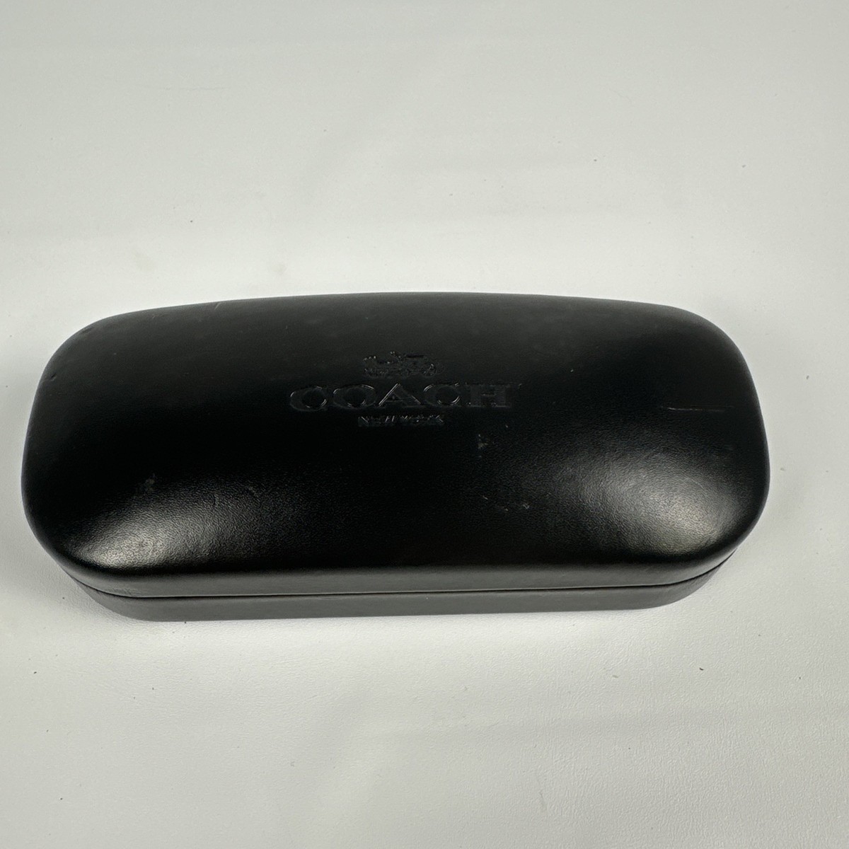 Coach Black Eyeglass or Sunglasses Case COACH Black Hard Case Sunglasses Glasses Case Felt Lined - Etsy main image 2