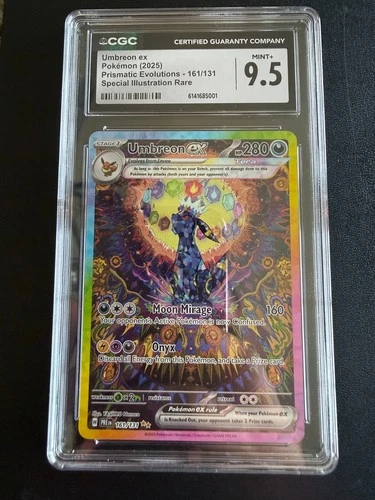 Pokemon Umbreon EX #161/131 Special Illustrations Rare CGC 9.5 MINT+