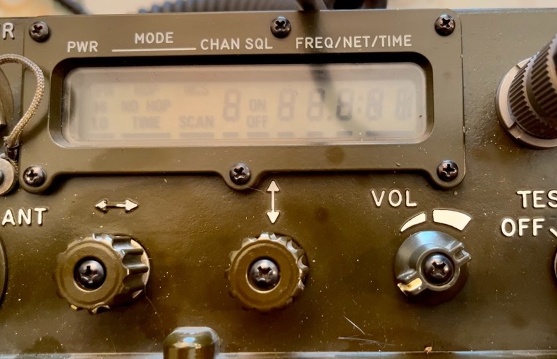 WORKING Radio, Military, PRC-1088 / MP-83, Rockwell, + RARE Antenna Adapter