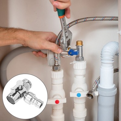 Kupferadapter Waschmaschienenschlauchverlängerung Schlauchadapter Für Spüle