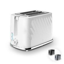 Swan Windsor 2 Slice Toaster, White, ST14071WHT
