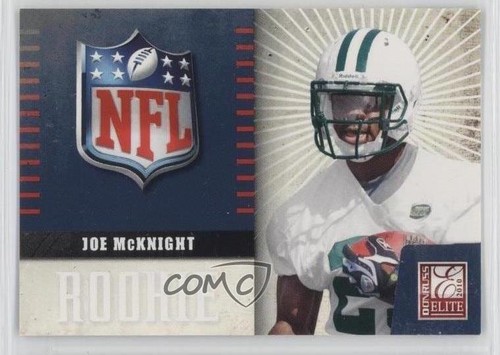 2010 Donruss Elite NFL Shield /999 Joe McKnight #20 Rookie RC Shield | eBay