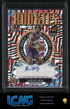 2025-26 Finest #RFA-RF Rasheer Fleming Rookie Autographs Red/Black Vapor /10 X4R