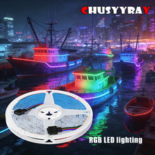 Night Fishing Underwater Fishing Light 15000 LUMENS LED Boat Bright Strip