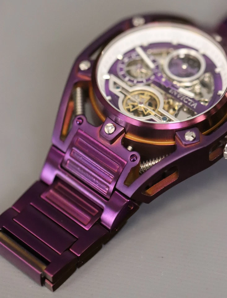 Reloj para hombre Invicta S1 Rally automático día-noche esfera púrpura 42134 Foto 2 de 4