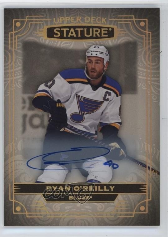 2022-23 Upper Deck Stature Auto Ryan O'Reilly #92 Auto sq7