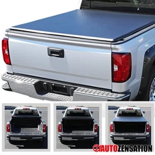 Fit 2016-2023 Toyota Tacoma 6ft 72" Short Bed Soft TriFold Tonneau Cover 1PC