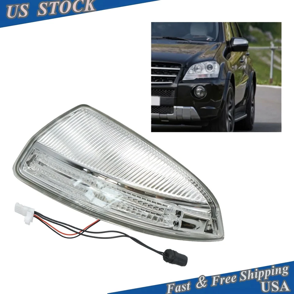 For Mercedes-Benz W164 ML350 ML550 Left Door Side Mirror Turn Signal Light Foto 2 de 4
